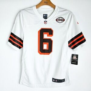 Nike NFL Cleveland Brown Baker Mayfield #8 On Field Jersey Small New w/ Tag READ